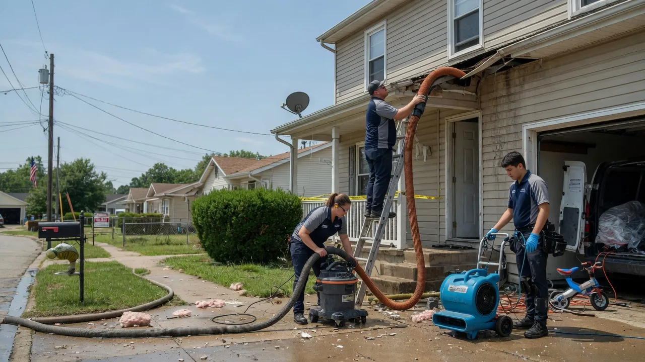 Water Damage Restoration in Fitchburg, WI near me